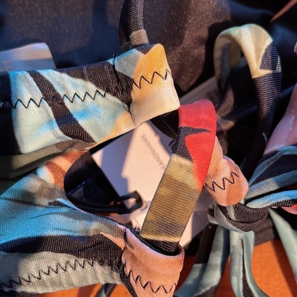 Shade & Shore Lowest Coverage One Piece Tropical Swim Suit - Picture 9 of 12